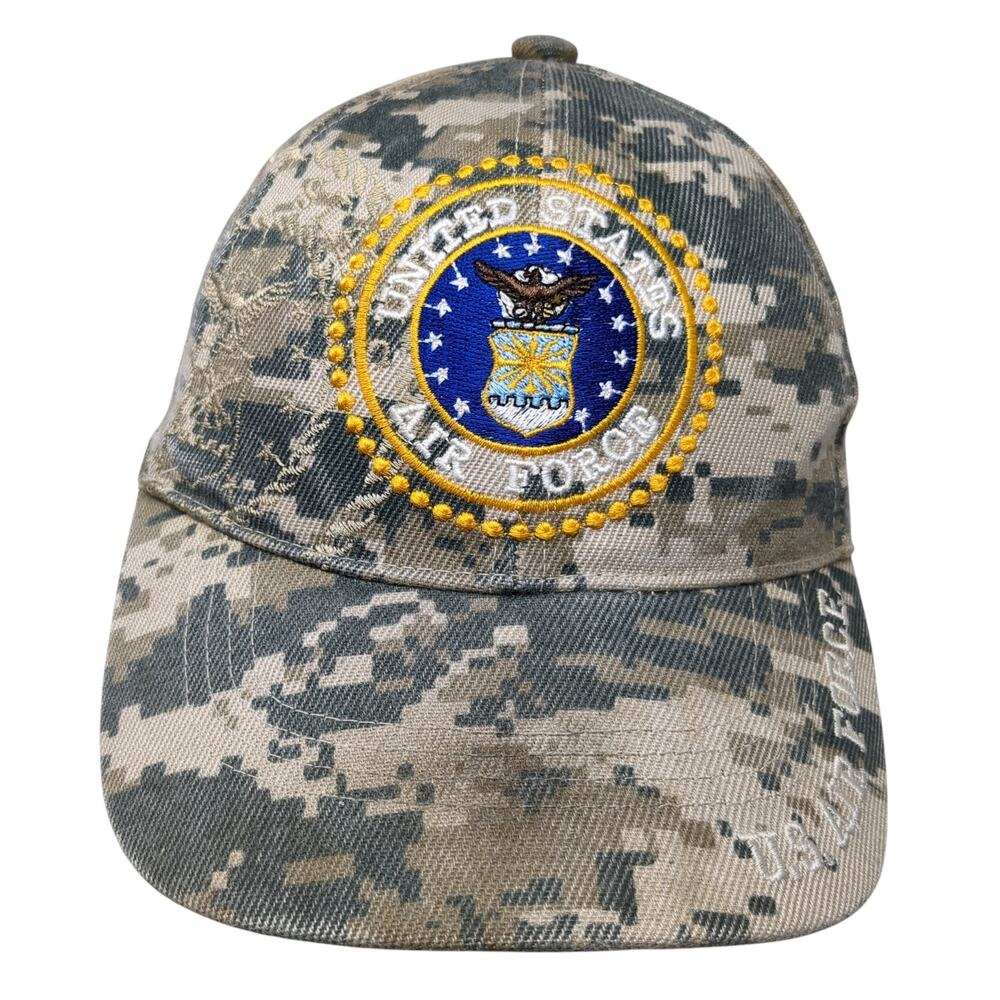 United States Air Force Strapback Baseball Cap Multicolor One Size Elite Images
